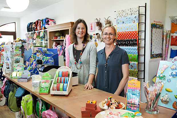 Maria Prislin und Irma Fahle im Moppelfritz